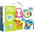 Trefl - Baby Puzzle, Little Animals 8 Pcs 36074