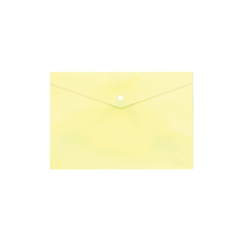 A&G Paper - Φάκελος Κουμπί A4, Παστέλ Κίτρινο 36371