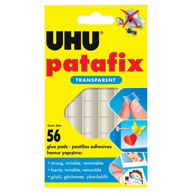 Uhu - Patafix Invisible 56 Τμχ 37155