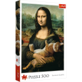 Trefl - Puzzle Mona Lisa And Purring Kitty 500 Pcs 37294