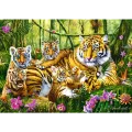 Trefl - Puzzle Family Of Tigers 500 Pcs 37350