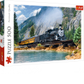 Trefl - Puzzle , Mountain Train 2D 500 pcs 37379