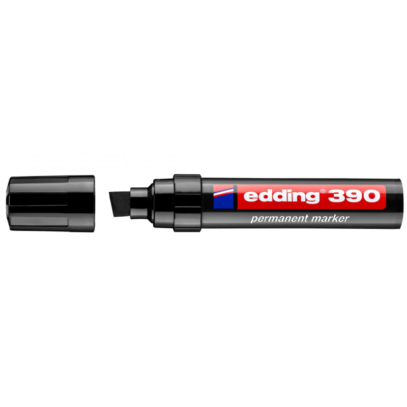 Edding – Μαρκαδόρος Ανεξίτηλος 390 4-12mm, Μαύρος 390-1