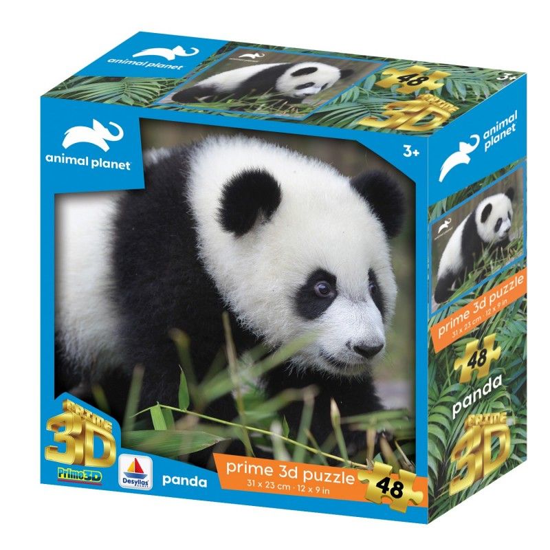 Prime 3D - 3D Puzzle Panda  48 Pcs 13765