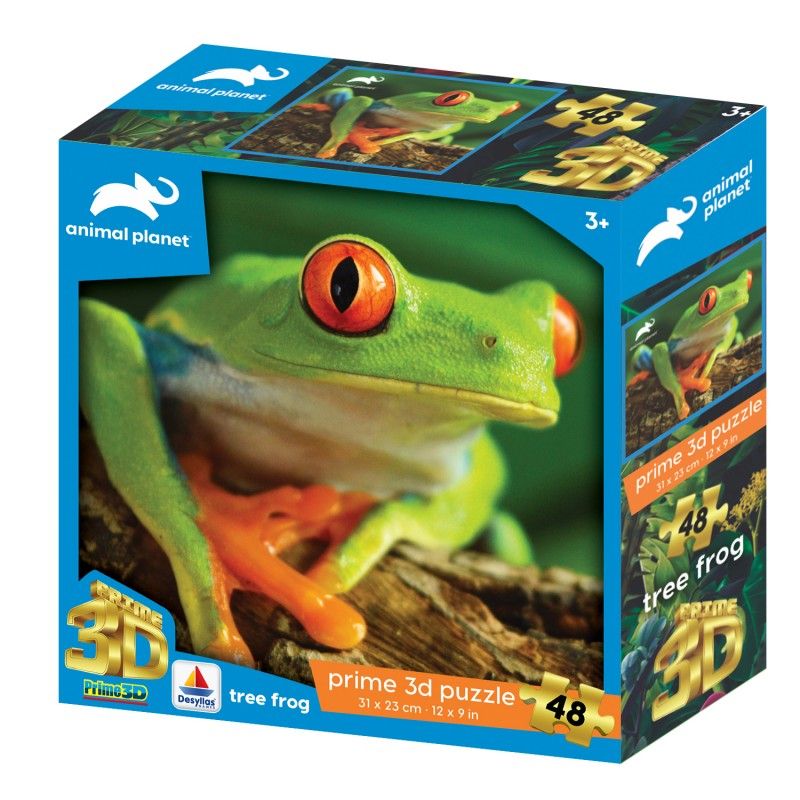 Prime 3D - 3D Puzzle Tree Frog 48 Pcs 13826
