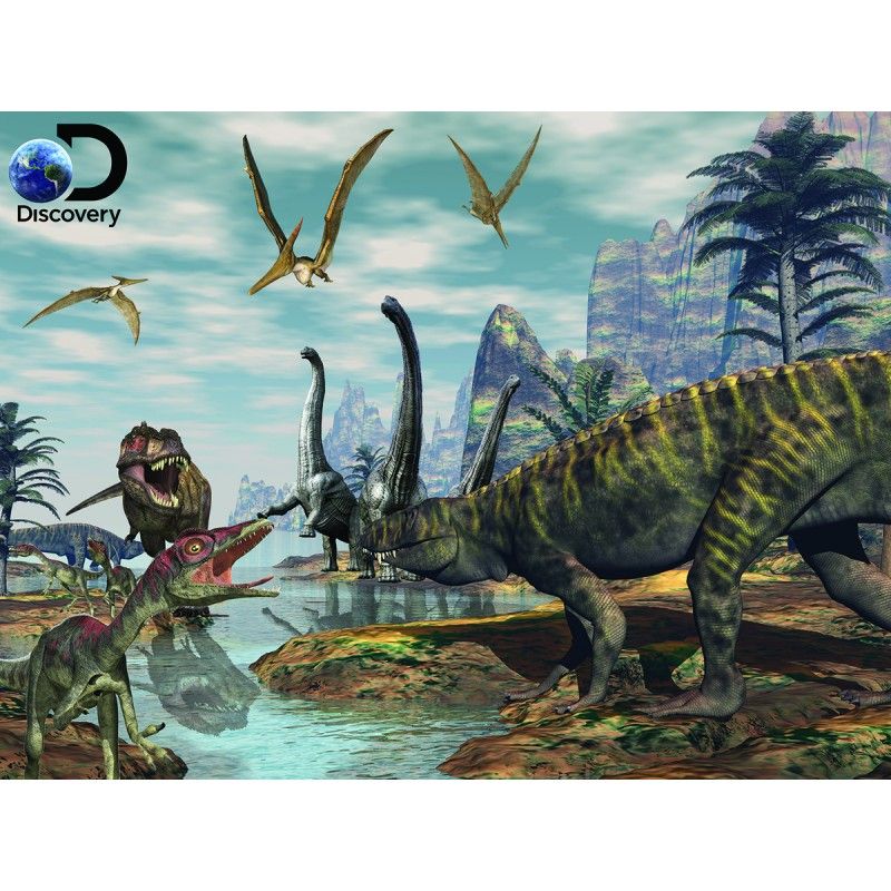 Prime 3D - 3D Puzzle Dinosaur Marsh 500 Pcs 10087