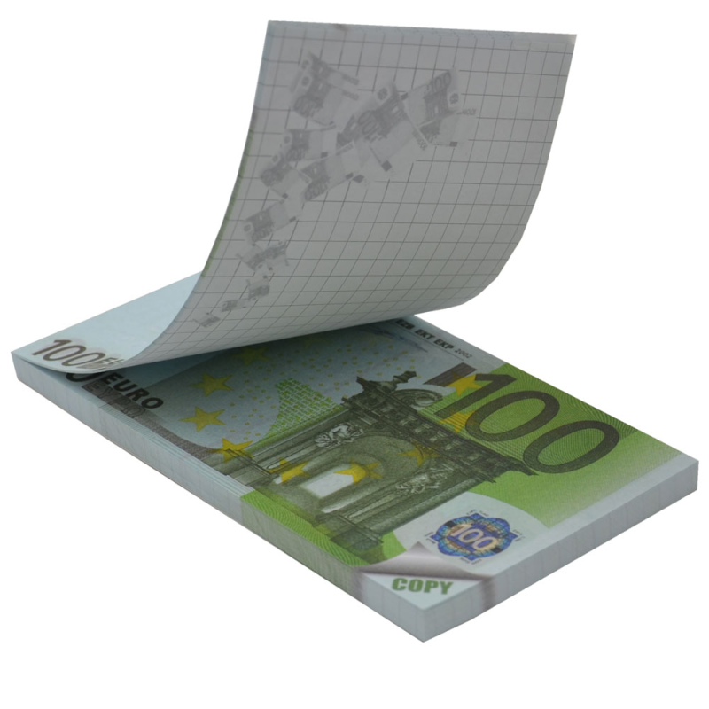 Unipap - Μπλοκ Σημειώσεων Money Notes 100€ 70 Φύλλων 4-24-66