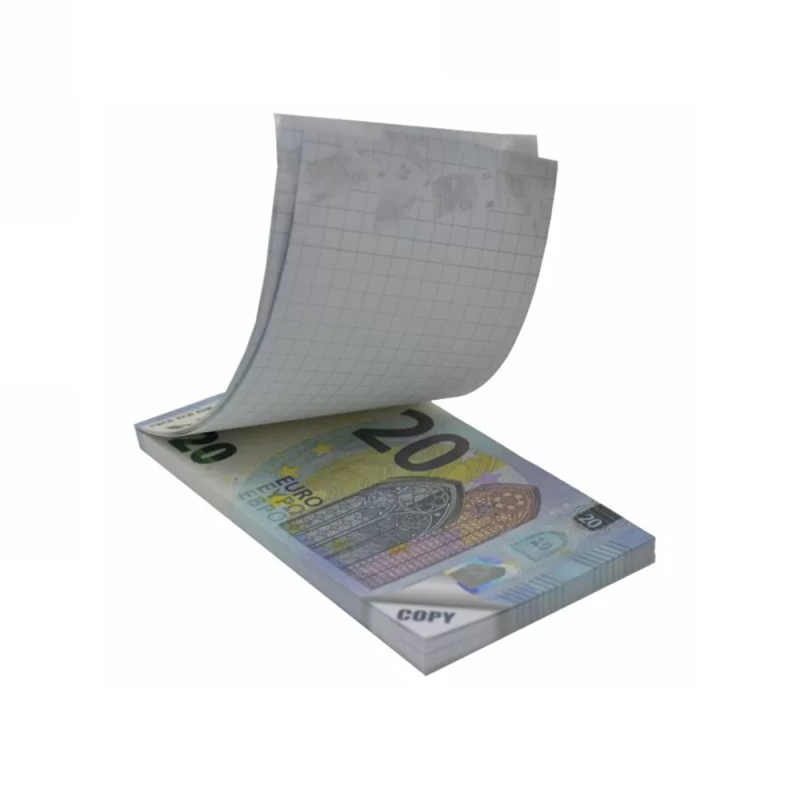 Unipap - Μπλοκ Σημειώσεων Money Notes 20€ 70 Φύλλων 4-24-68