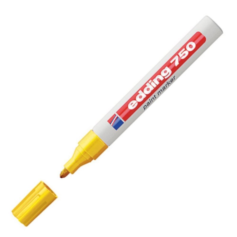 Edding – Μαρκαδόρος Λαδιού Paint Marker 750, Κίτρινο 750-5