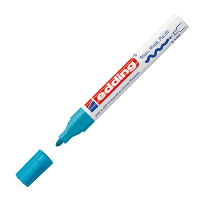 Edding – Μαρκαδόρος Λαδιού Paint Marker 750, Γαλάζιο 750-10