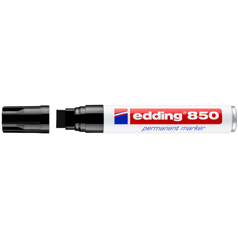 Edding – Μαρκαδόρος Ανεξίτηλος 850, Μαύρο 850-1