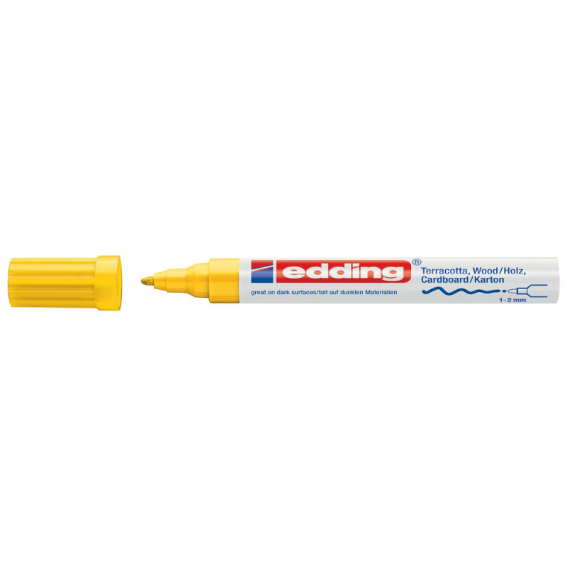 Edding – Μαρκαδόρος Διακόσμησης 4040, Κίτρινο 4040005
