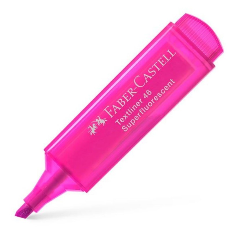Faber Castell - Μαρκαδόρος Υπογράμμισης Textliner 1546 Superflourescent Pink 154628