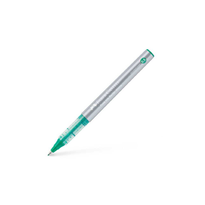 Faber Castell - Στυλό Free Ink Roller Micro 0.5 Πράσινο 485047