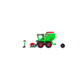 Nikko - Mashine Maker, Farm Vehicles, Combine Harvester 40072 (40070)