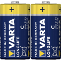 Varta - Αλκαλικές Μπαταρίες Long Life C 1.5V Σετ 2 Τεμ 4114