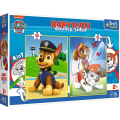 Trefl - Puzzle Baby Maxi Double-Sided, The Paw Patrol Team 10/10 Pcs 43003