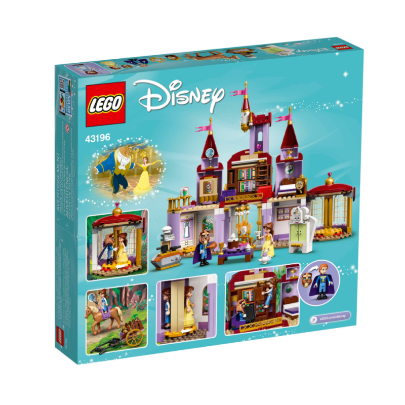 Lego Disney Princess - Belle And The Beast's Castle 43196