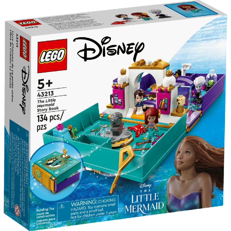 Lego Disney - The Little Mermaid Story Book 43213