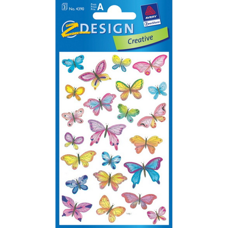 ZDesign - Αυτοκολλητάκια, Butterflies 4390