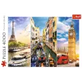 Trefl - Puzzle Trip Around Europe 4000 Pcs 45009