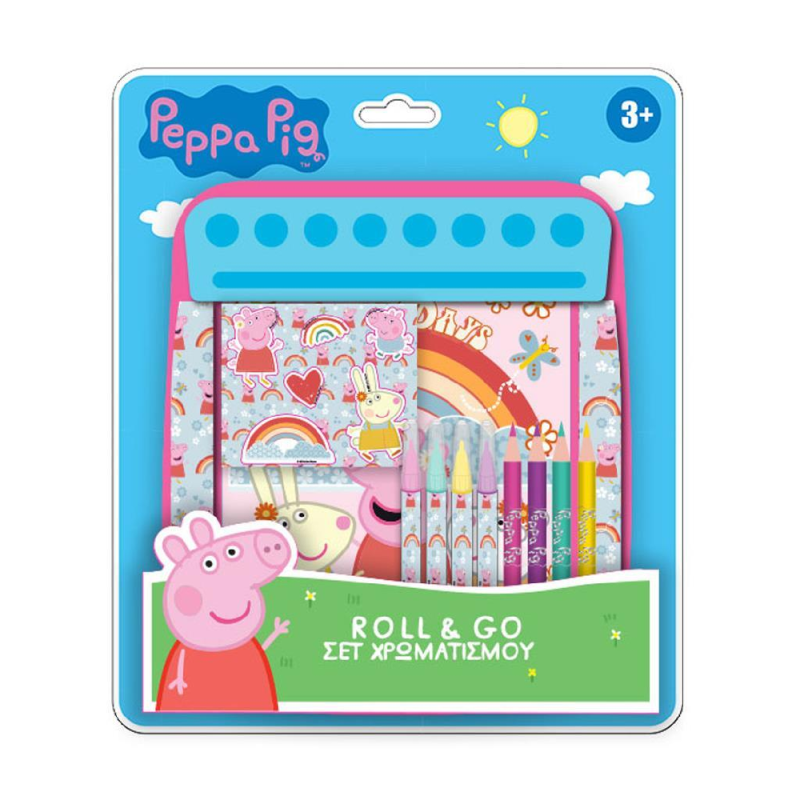 Diakakis - Σετ Χρωματισμού Roll And Go Peppa Pig 482768