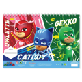 Diakakis - Μπλόκ Ζωγραφικής PJ Masks 40Φ 23x33cm 484255