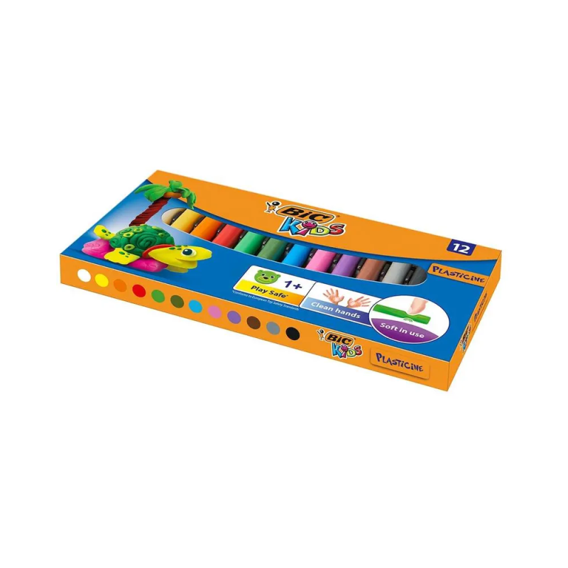 Bic - Πλαστελίνη Kids 12 Χρώματα 48549