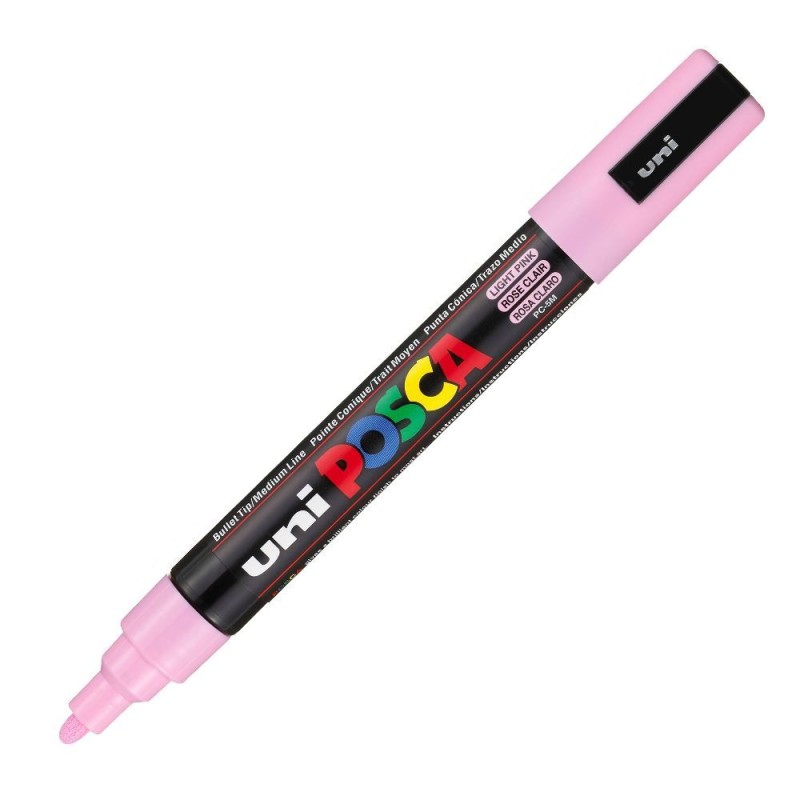 Uniball - Μαρκαδοράκι Posca PC-5M 1.8-2.5 mm Light Pink 51 036891