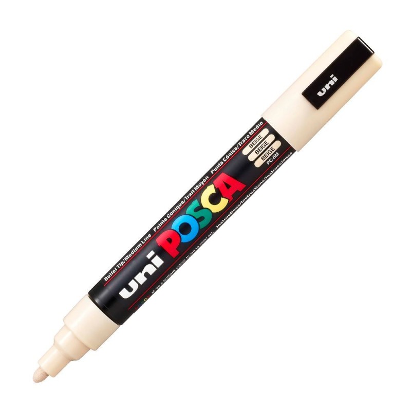 Uniball - Μαρκαδοράκι Posca PC-5M 1.8-2.5 mm Beige 45 107461