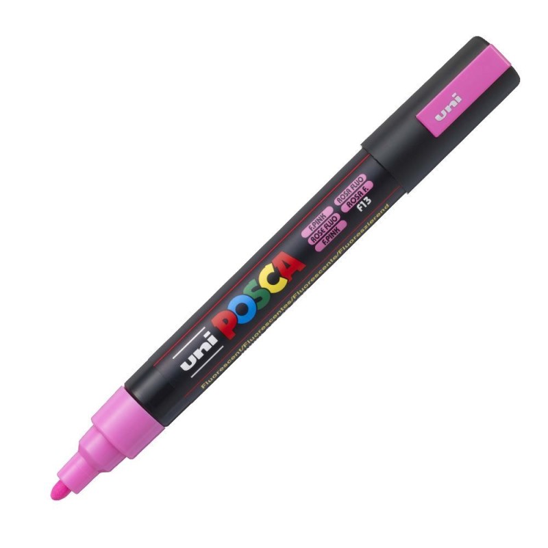 Uniball - Μαρκαδοράκι Posca PC-5M 1.8-2.5 mm Fluo Pink F13 198070