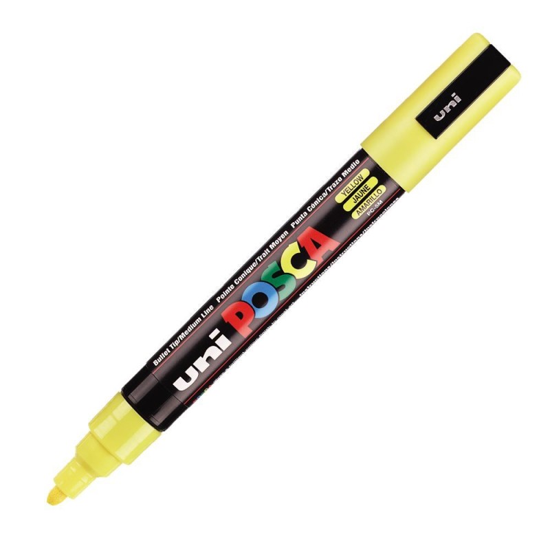 Uniball - Μαρκαδοράκι Posca PC-5M 1.8-2.5 mm Yellow 2 916162