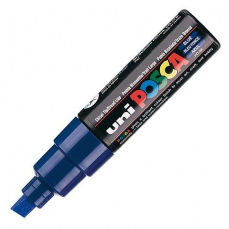 Uniball - Μαρκαδοράκι Posca PC-8K 8.0 mm Blue 33 91646