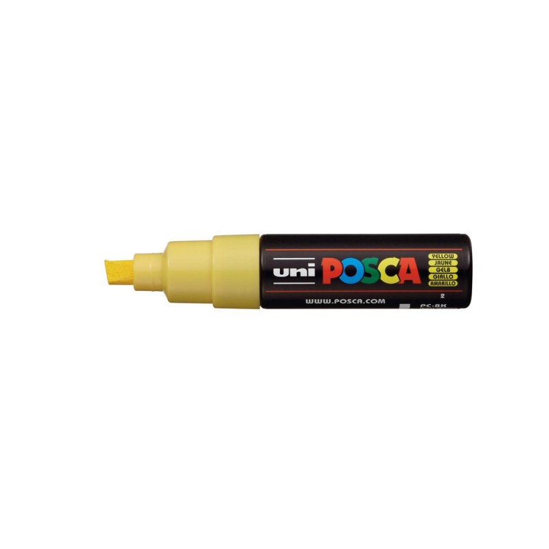 Uniball - Μαρκαδοράκι Posca PC-8K 8.0 mm Yellow 2 91650