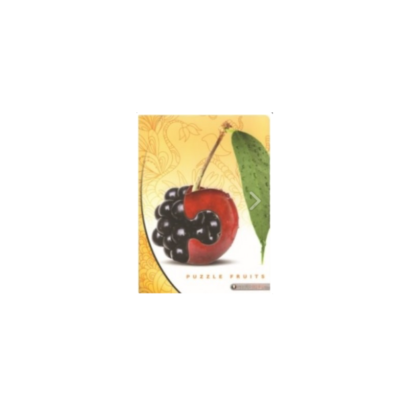 Blasetti - Τετράδιο Καρφίτσα A4, 40 Φύλλων Puzzle Fruits, Raspberry/Cherry 4920