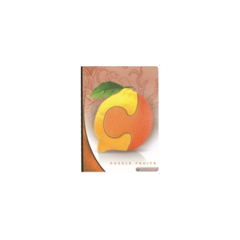 Blasetti - Τετράδιο Καρφίτσα A4, 40 Φύλλων Puzzle Fruits, Lemon/Orange 4949