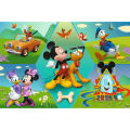 Trefl - Puzzle Super Shape XL, It's Always Fun With Mickey! 60 Pcs 50014