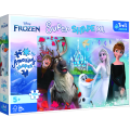 Trefl - Puzzle Super Shape XL, The World Of Anna And Elsa Is Fun 104 Pcs 50017