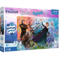 Trefl - Puzzle Super Shape XL, Discover The World Of Frozen 160 Pcs 50022