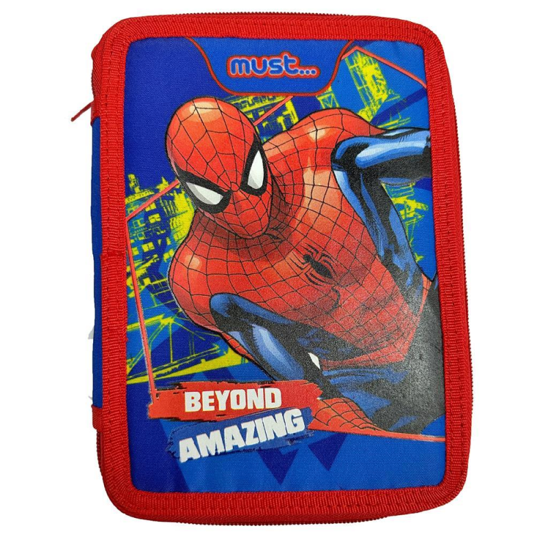 Diakakis - Κασετίνα Διπλή Γεμάτη Must, Spiderman Beyond Amazing 508123
