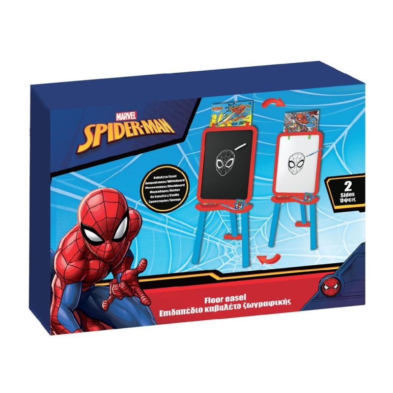 Diakakis - Πίνακας Επιδαπέδιος Διπλής Όψης Spiderman 508245