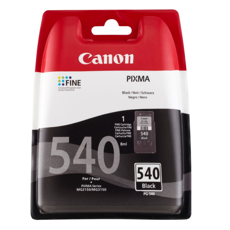 Canon - Μελάνι PG-540, Black 8 ml 5225B005