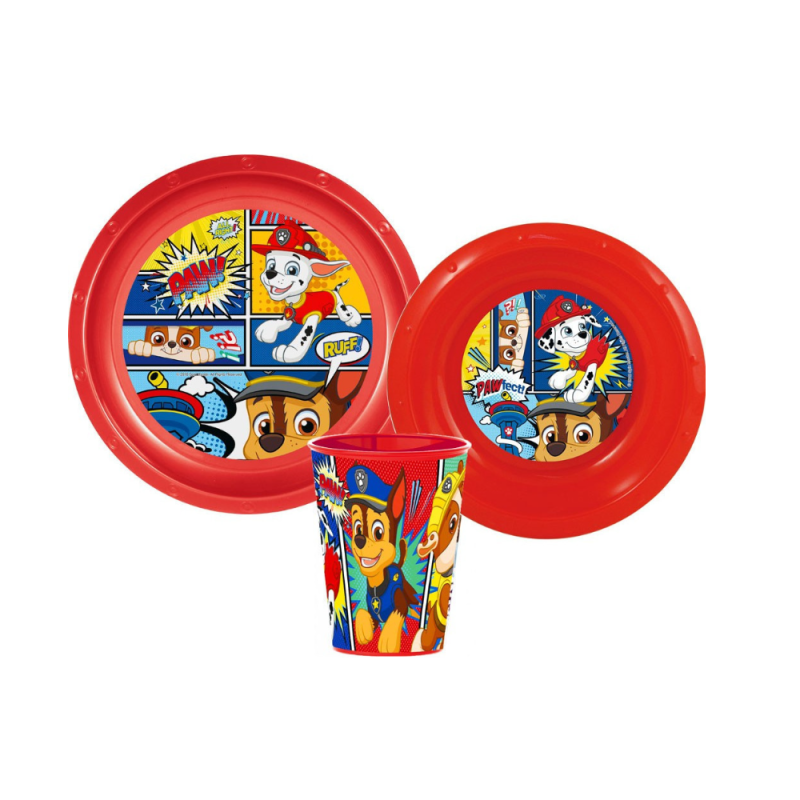 Stor - Σετ Φαγητού 3 Τμχ Paw Patrol 530-18915