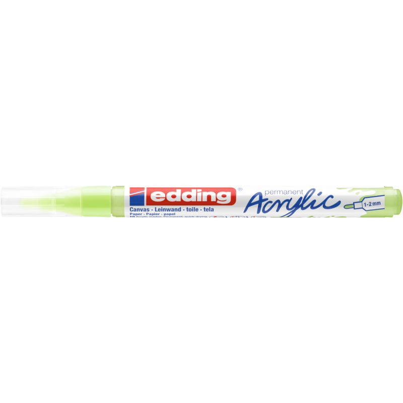 Edding – Ακρυλικός Μαρκαδόρος 5300, 1-2mm Pastel Green (917) 5300-917