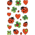 ZDesign - Αυτοκολλητάκια, Lucky Ladybug 53558