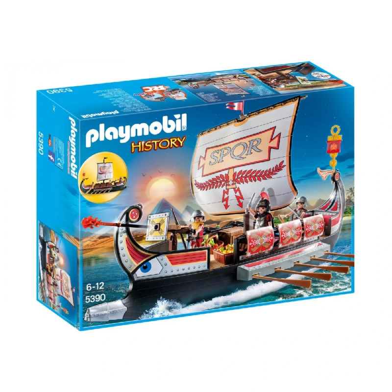 Playmobil History - Ρωμαϊκή Γαλέρα 5390