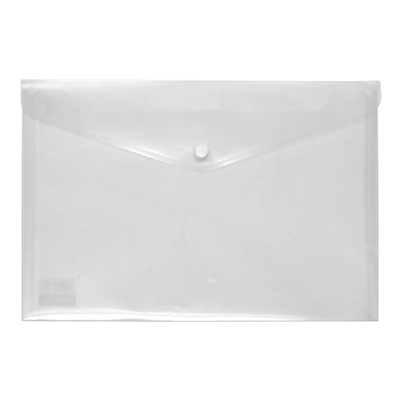 Salko Paper - Φάκελος Κουμπί A5, Διαφανές Λευκό 5403