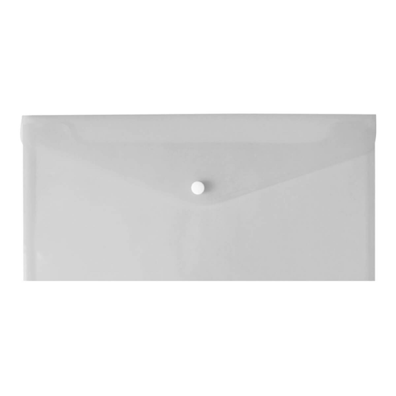 Salko Paper - Φάκελος Κουμπί Επιταγών, Διαφανές Λευκό 5405