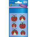 ZDesign - Αυτοκολλητάκια, Glittery, Ladybug 55644