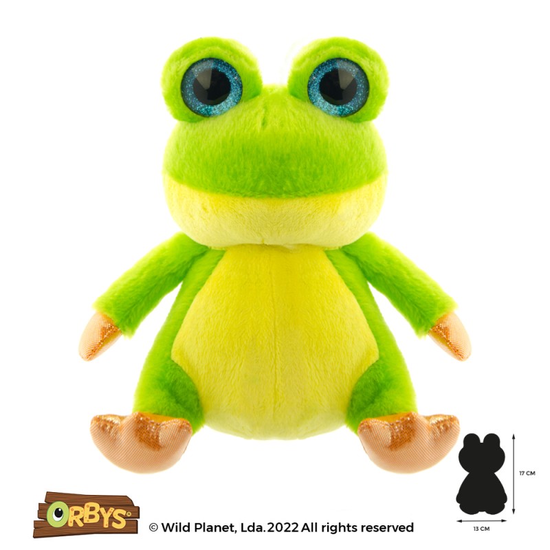 Wild Planet – Λούτρινο Frog 17 εκ K7852